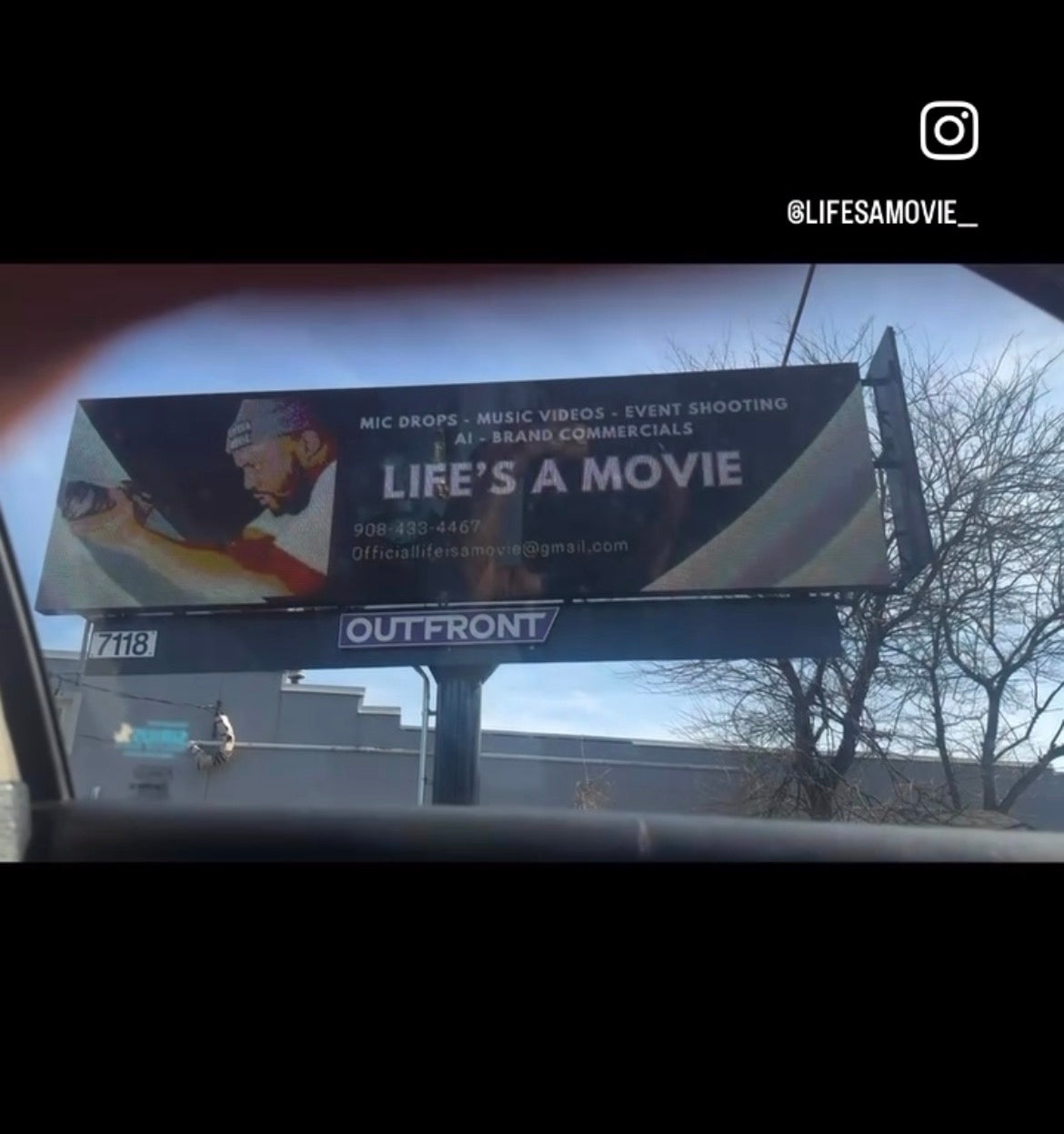 Digital Billboard Placement for Lifes A Movie