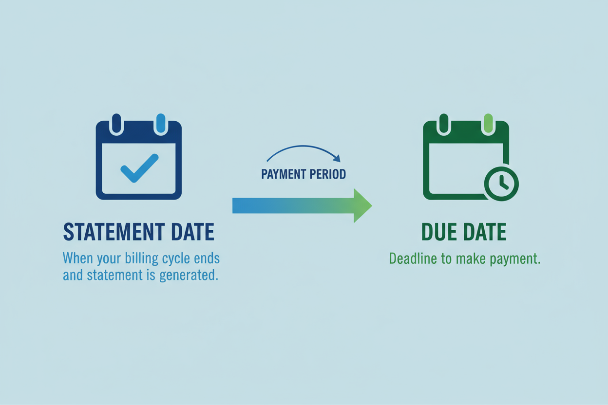 Statement Date vs Due Date